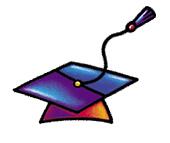 Clip Art of graduation cap roc0062 - Search Clipart, Illustration