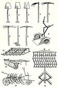 Old farming tools