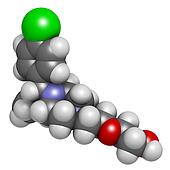 Banque d'Illustrations - hydroxyzine, antihistaminique Banque d'Illustrations - hydroxyzine, antihistaminique