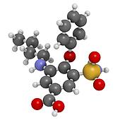 Banque d'Illustrations - Acetazolamide, diurétique, drogue Banque d'Illustrations - Acetazolamide, diurétique, drogue