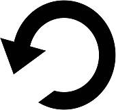 Clip Art of mark, arrow, logo, up arrow, directional sign, icon