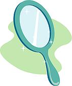 Clip Art Mirror Clip Art clipart of house item mirror bedroom handmirror u17729710 hand object make up appliance tools beauty treatment